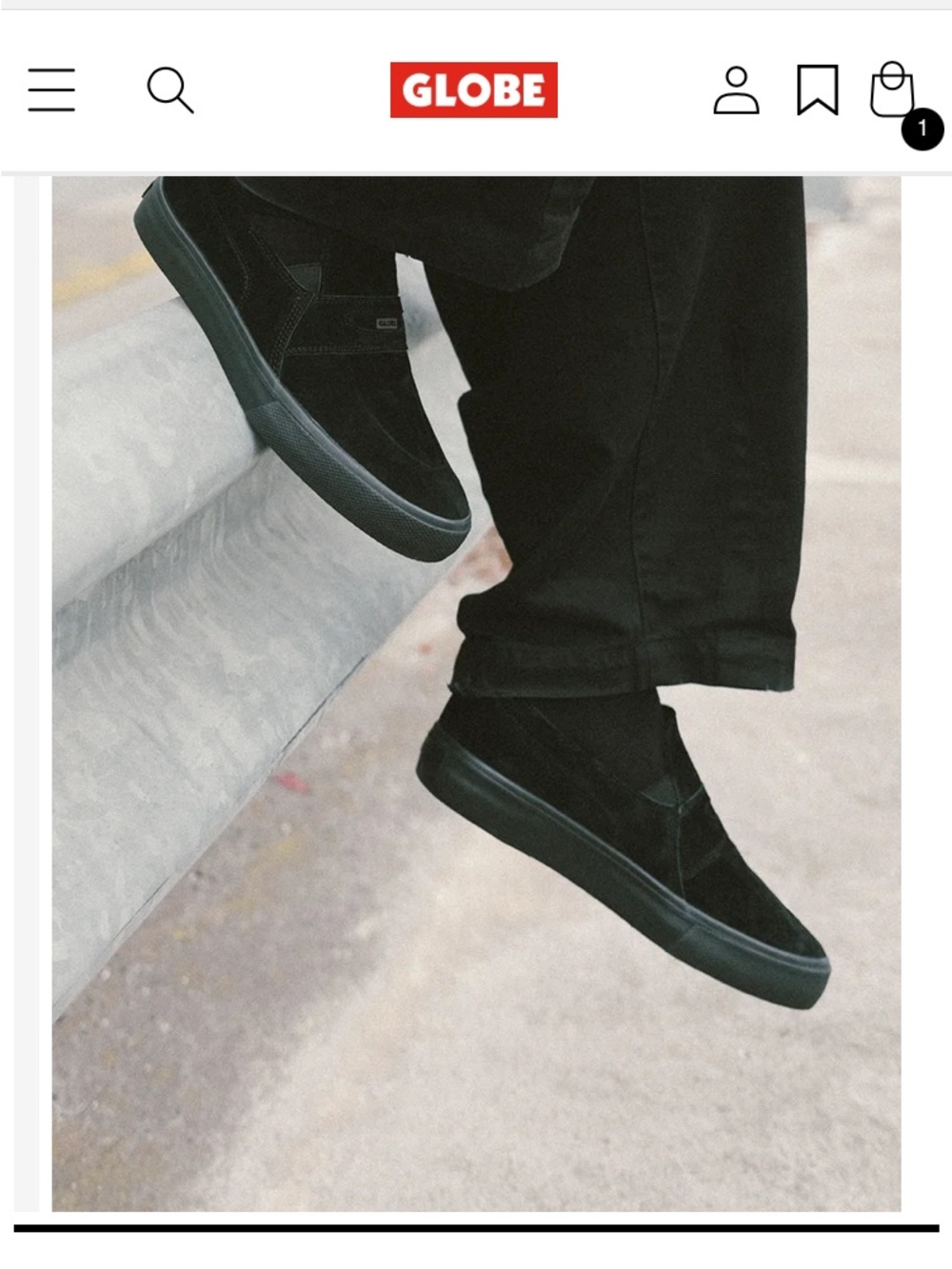 Globe Liaison Pig Suede Skate Loafer